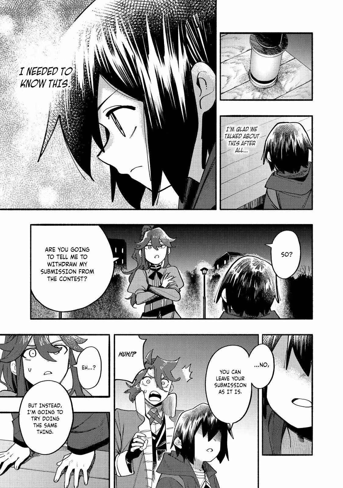 Kyou mo E ni Kaita Mochi ga Umai Chapter 40 page 14