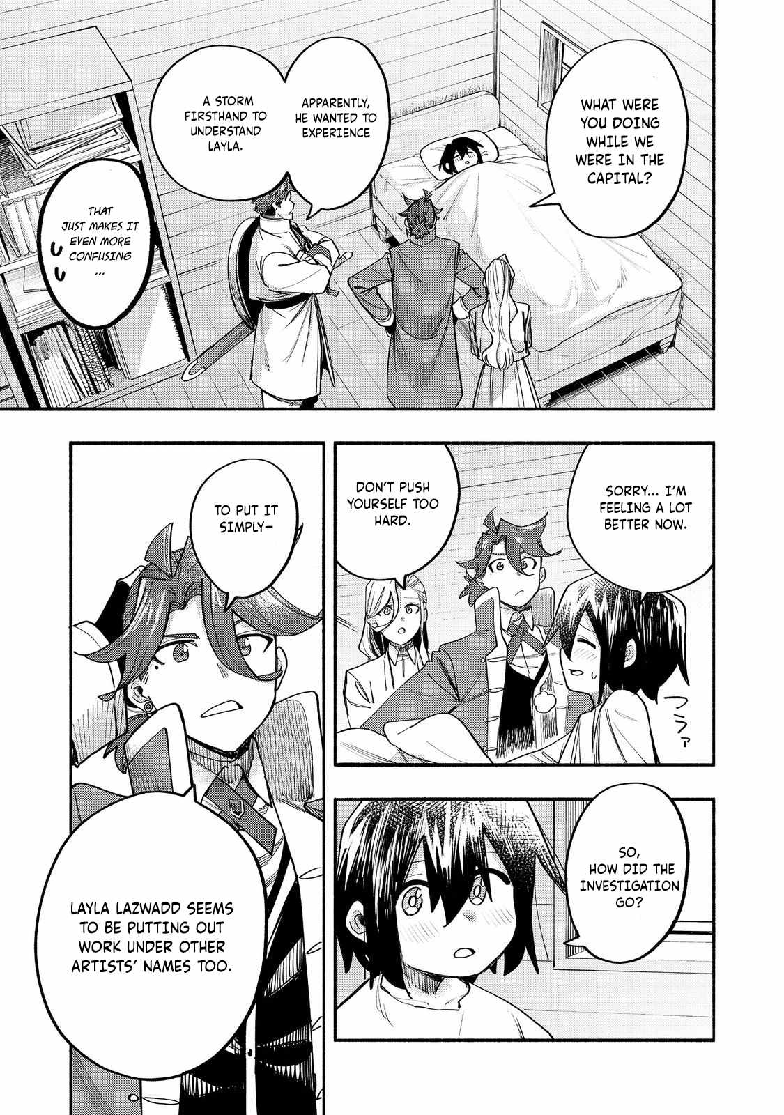 Kyou mo E ni Kaita Mochi ga Umai Chapter 41 page 6
