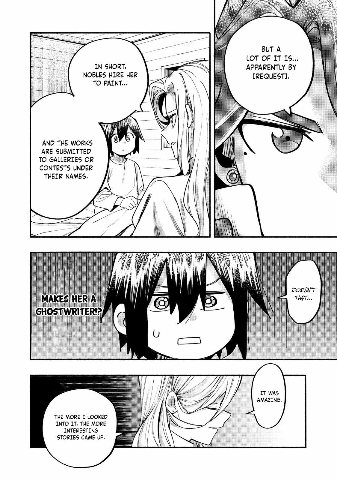 Kyou mo E ni Kaita Mochi ga Umai Chapter 41 page 7