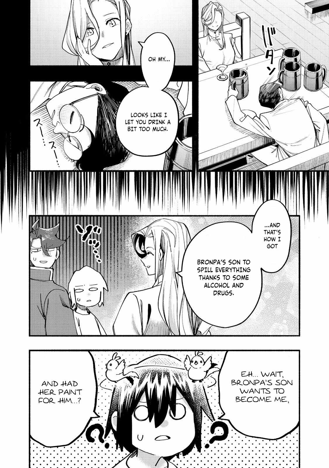 Kyou mo E ni Kaita Mochi ga Umai Chapter 41 page 11