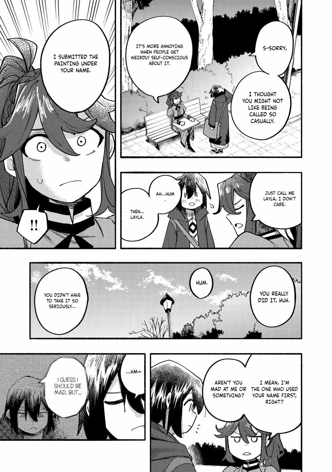 Kyou mo E ni Kaita Mochi ga Umai Chapter 41 page 18
