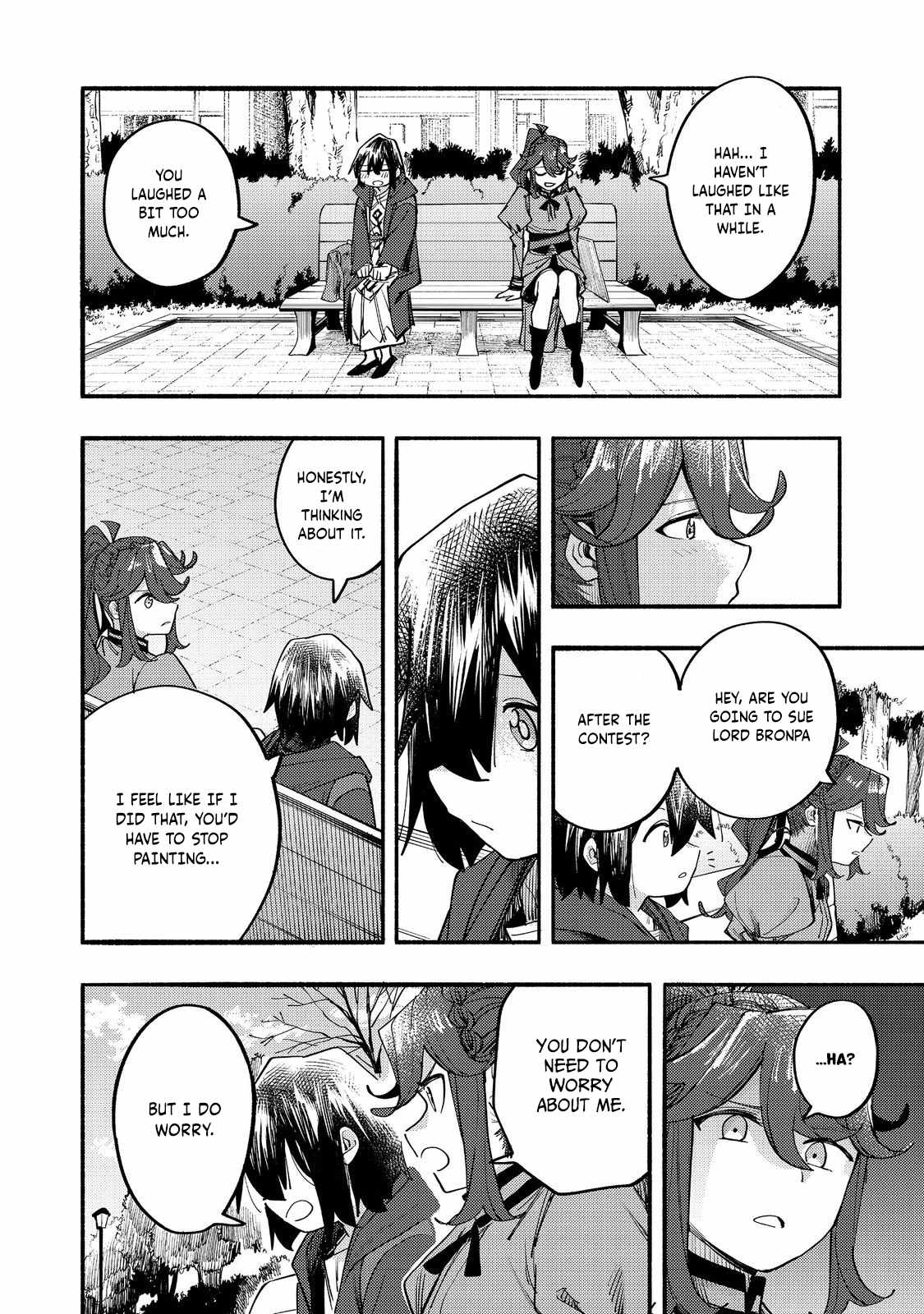 Kyou mo E ni Kaita Mochi ga Umai Chapter 41 page 21