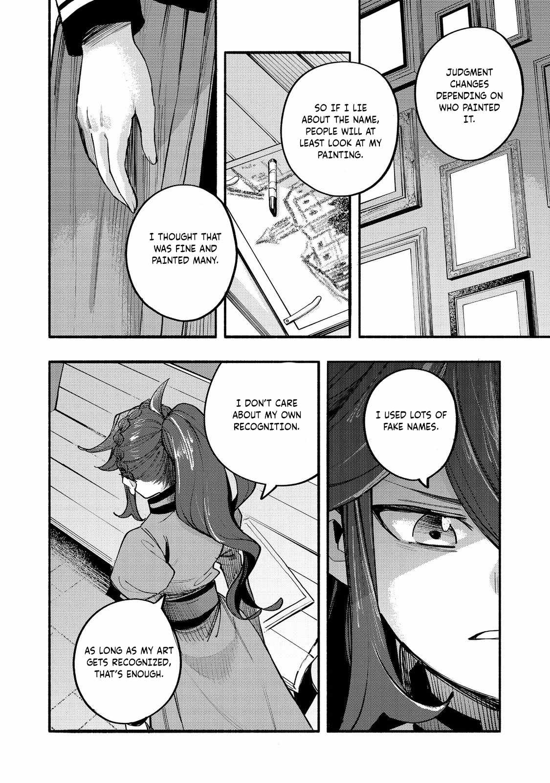 Kyou mo E ni Kaita Mochi ga Umai Chapter 41 page 27