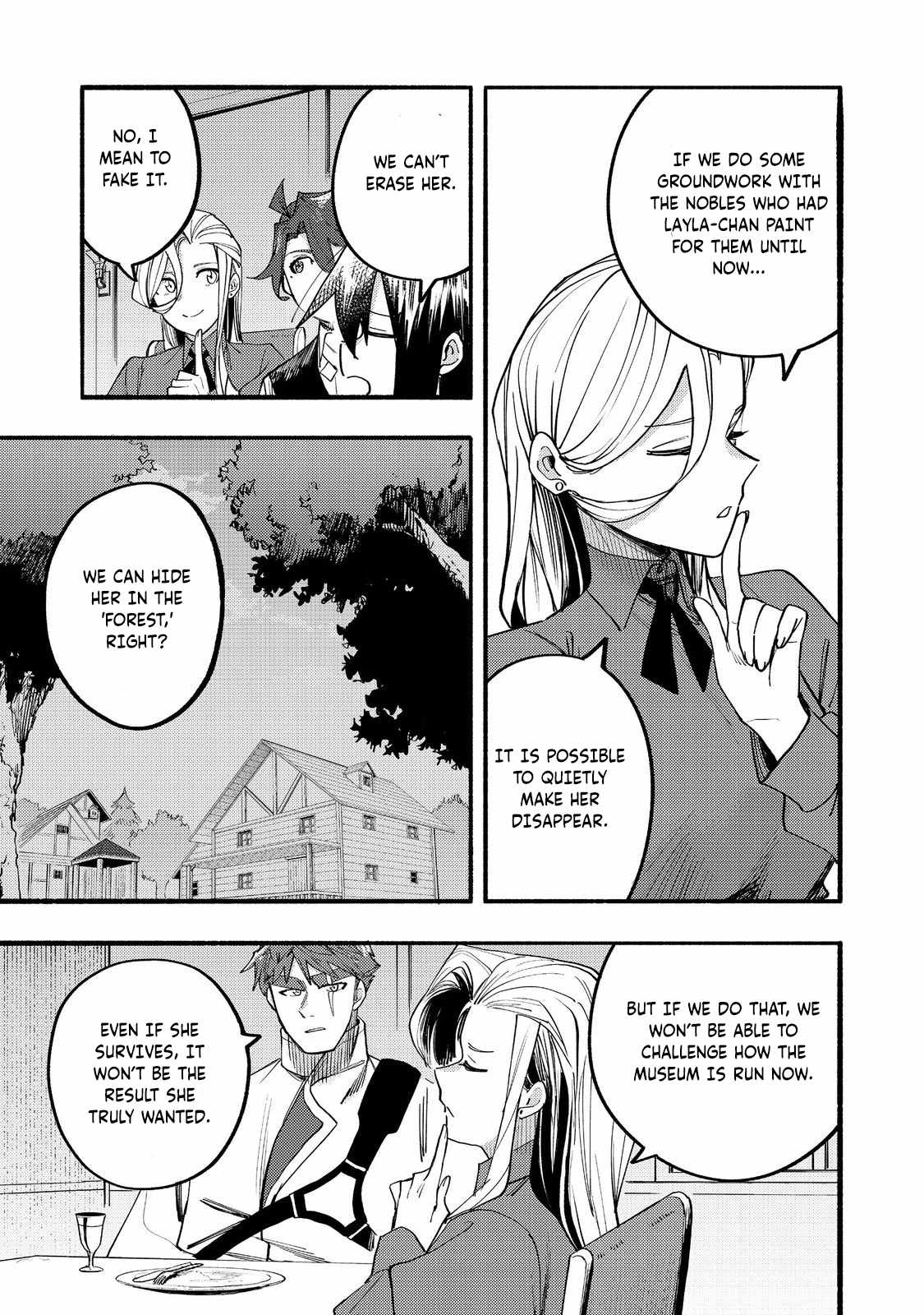 Kyou mo E ni Kaita Mochi ga Umai Chapter 41 page 36