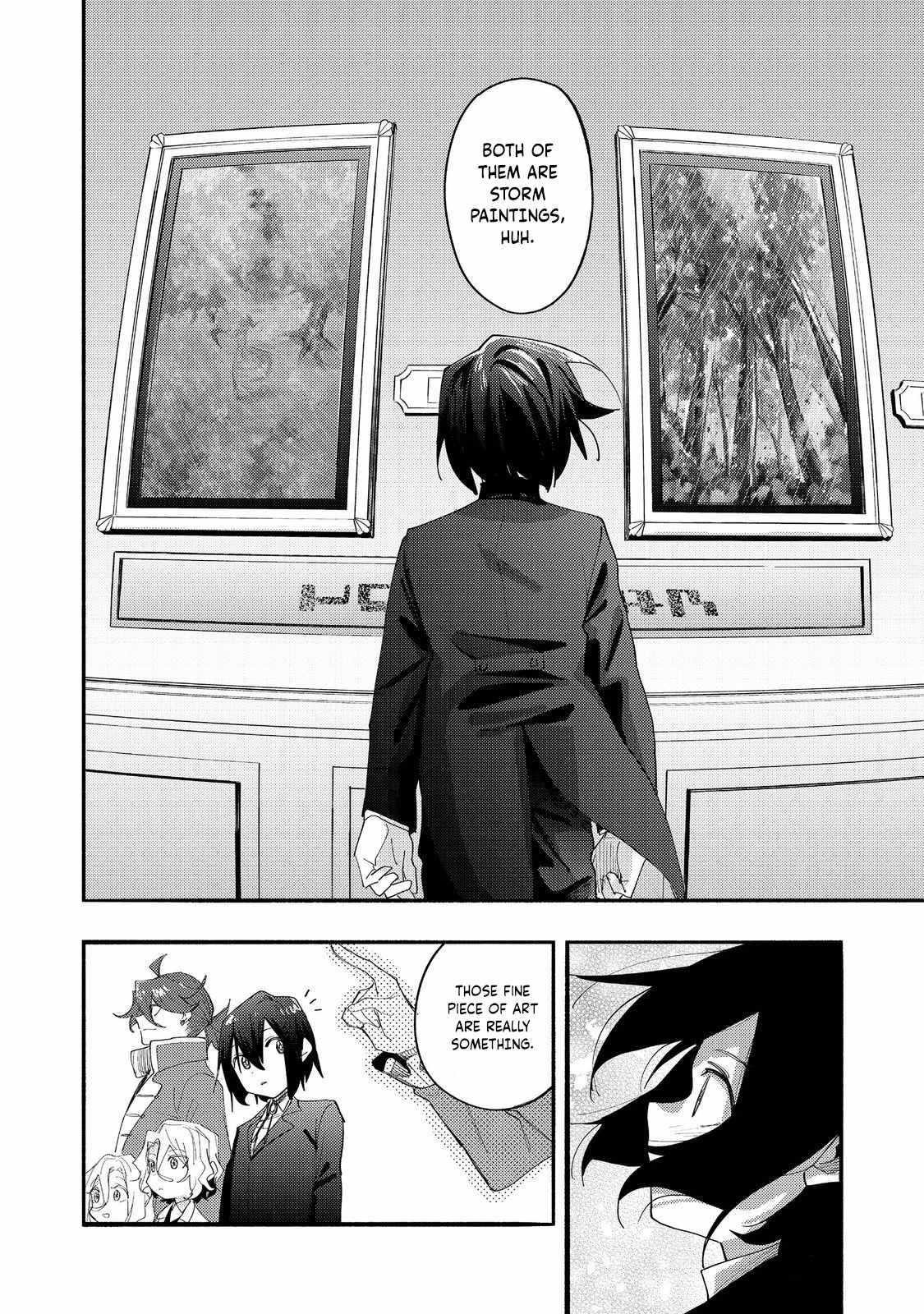 Kyou mo E ni Kaita Mochi ga Umai Chapter 42 page 9