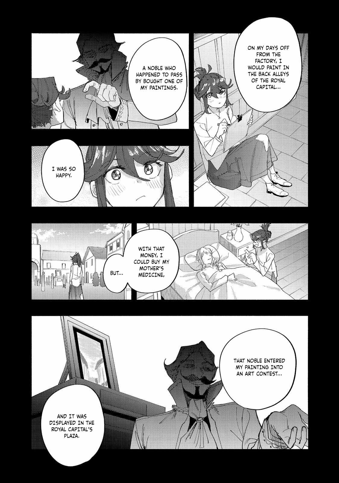 Kyou mo E ni Kaita Mochi ga Umai Chapter 42 page 28