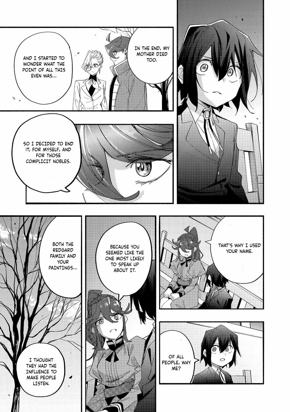 Kyou mo E ni Kaita Mochi ga Umai Chapter 42 page 32