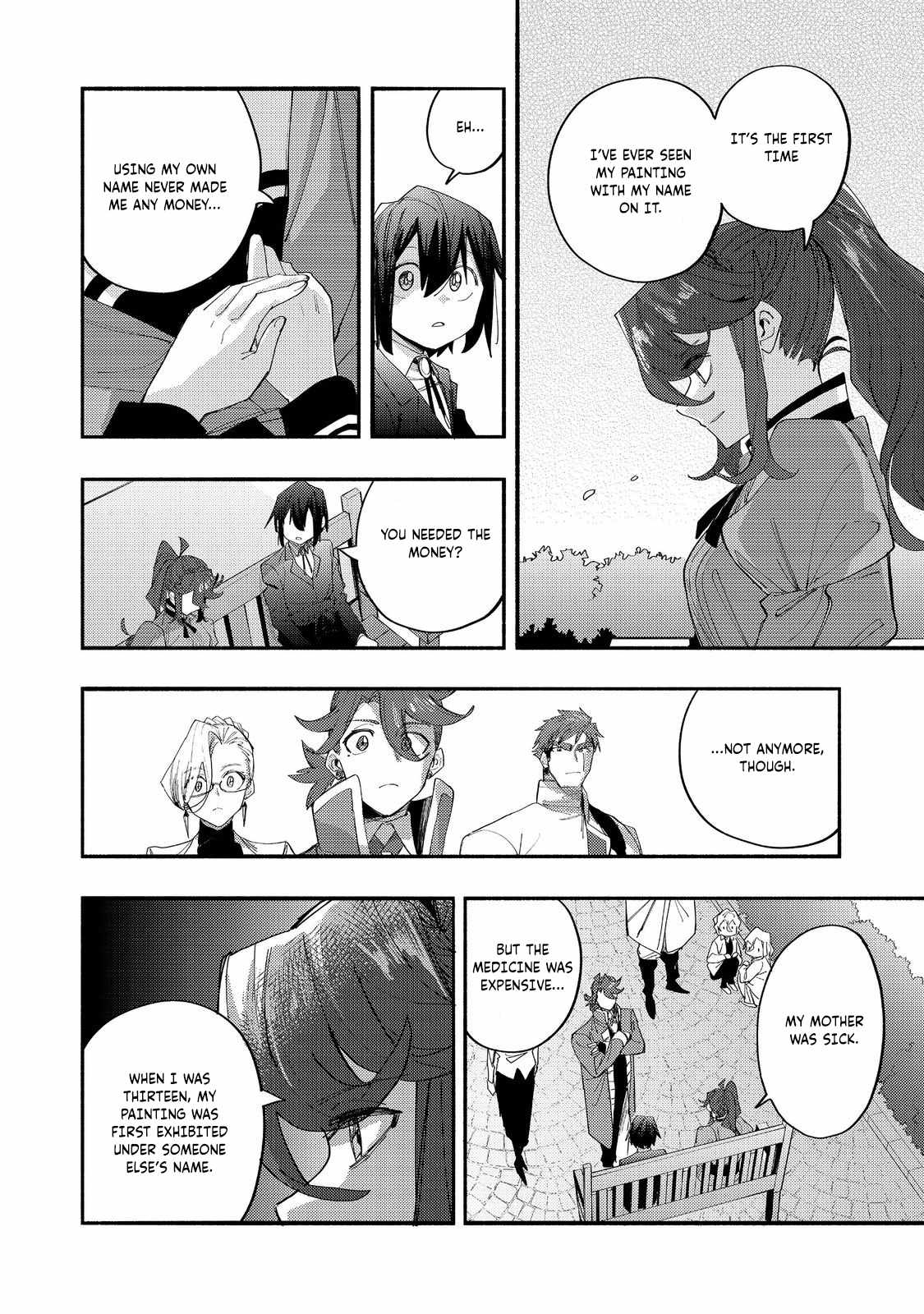Kyou mo E ni Kaita Mochi ga Umai Chapter 42 page 27