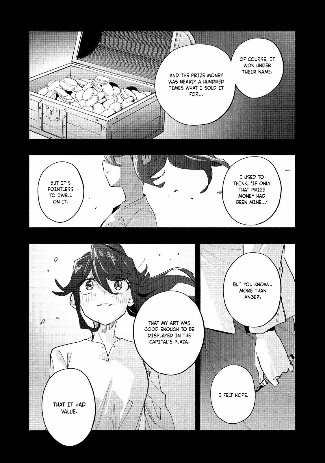 Kyou mo E ni Kaita Mochi ga Umai Chapter 42 page 29