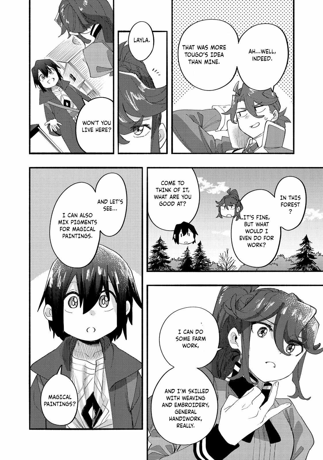 Kyou mo E ni Kaita Mochi ga Umai Chapter 43 page 39
