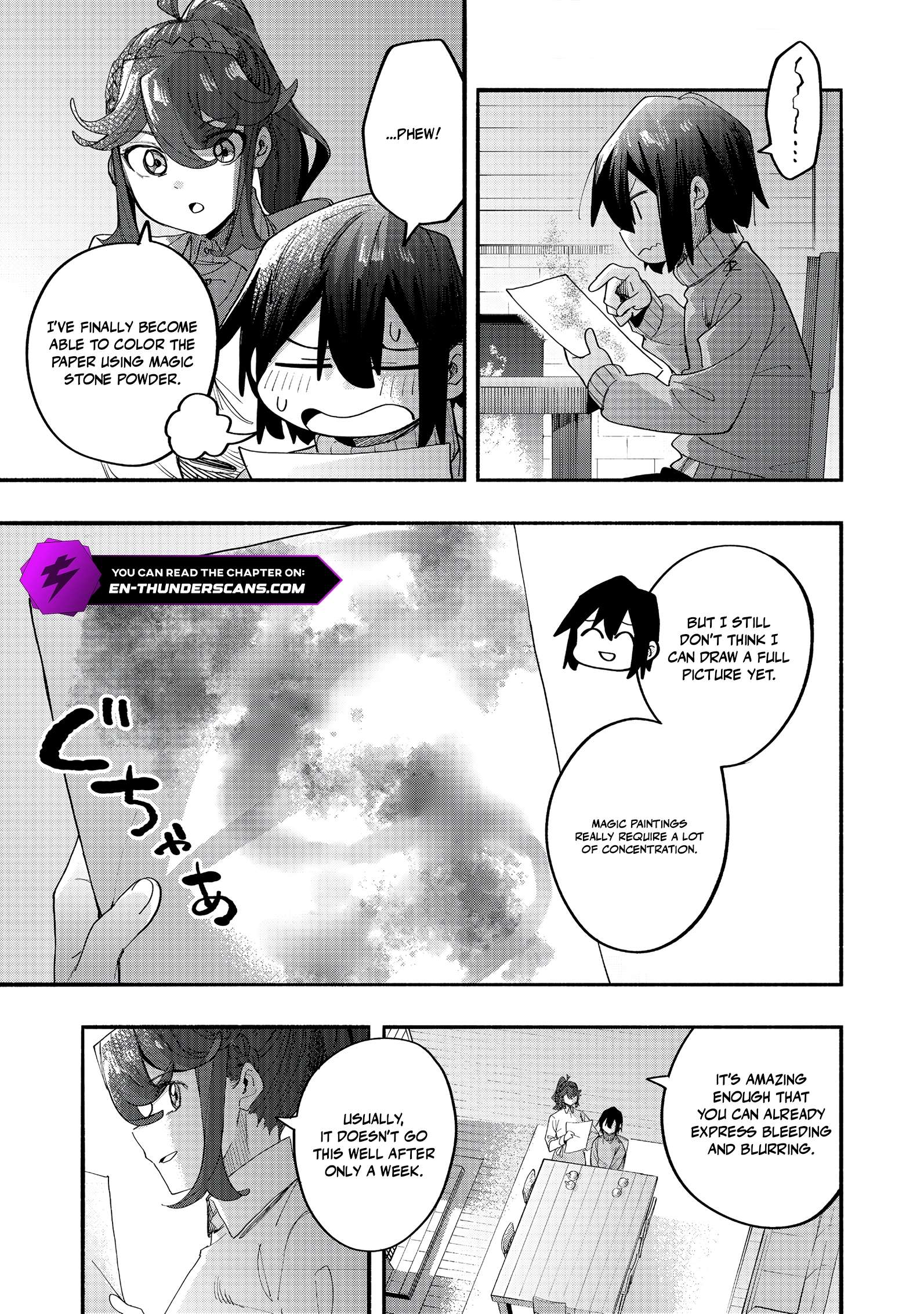 Kyou mo E ni Kaita Mochi ga Umai Chapter 44 page 5