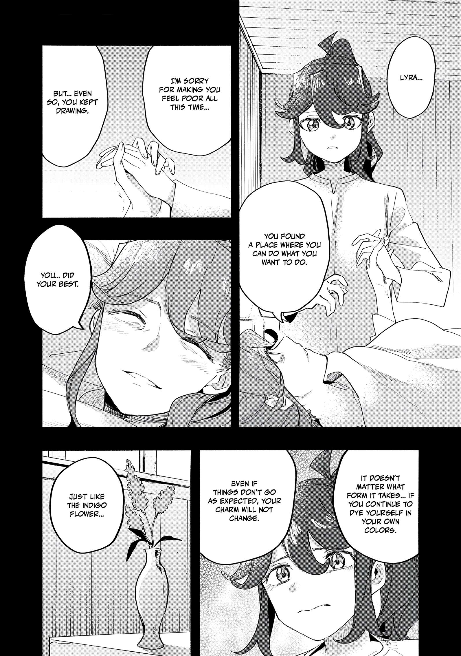 Kyou mo E ni Kaita Mochi ga Umai Chapter 44 page 18