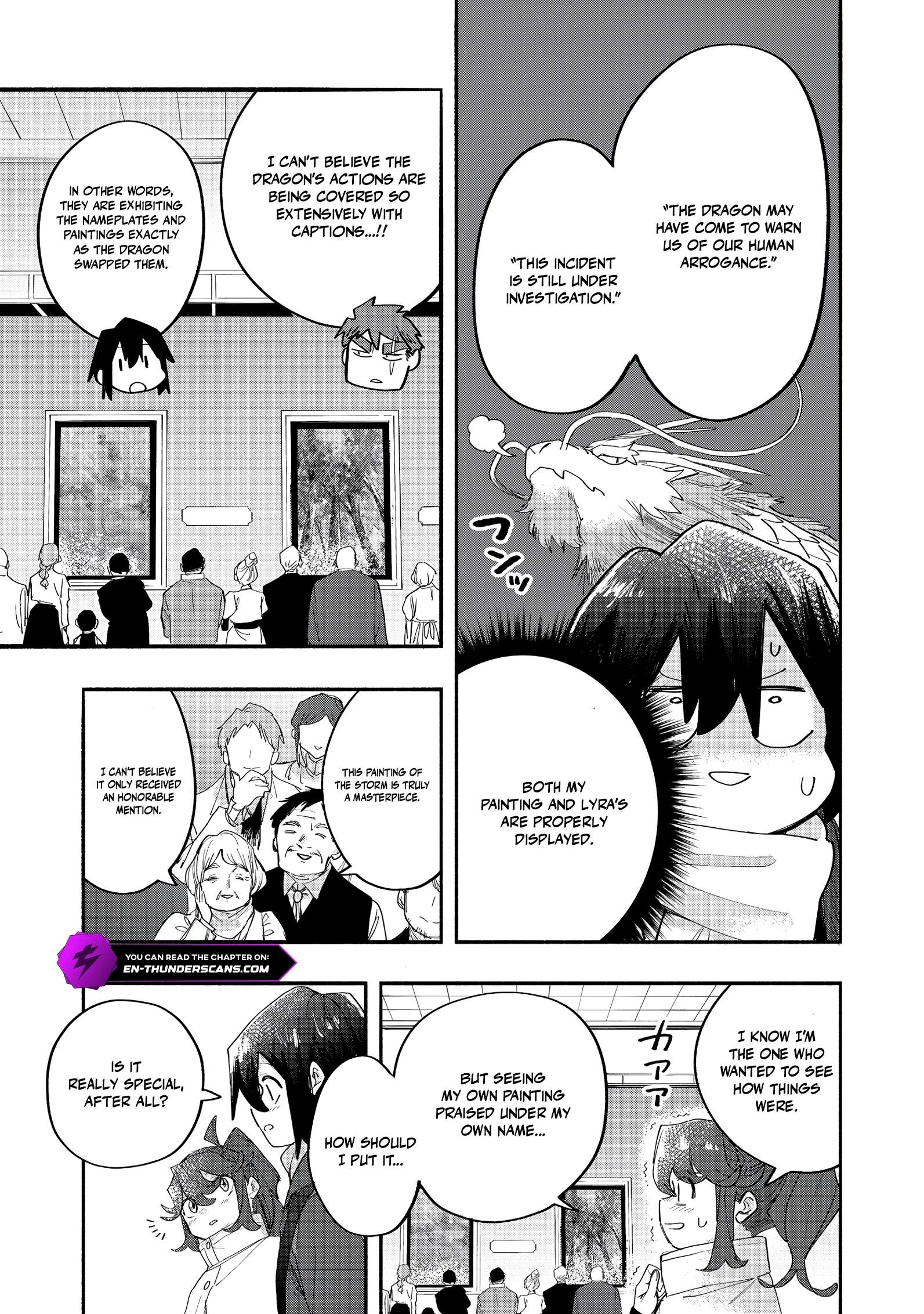 Kyou mo E ni Kaita Mochi ga Umai Chapter 44 page 25