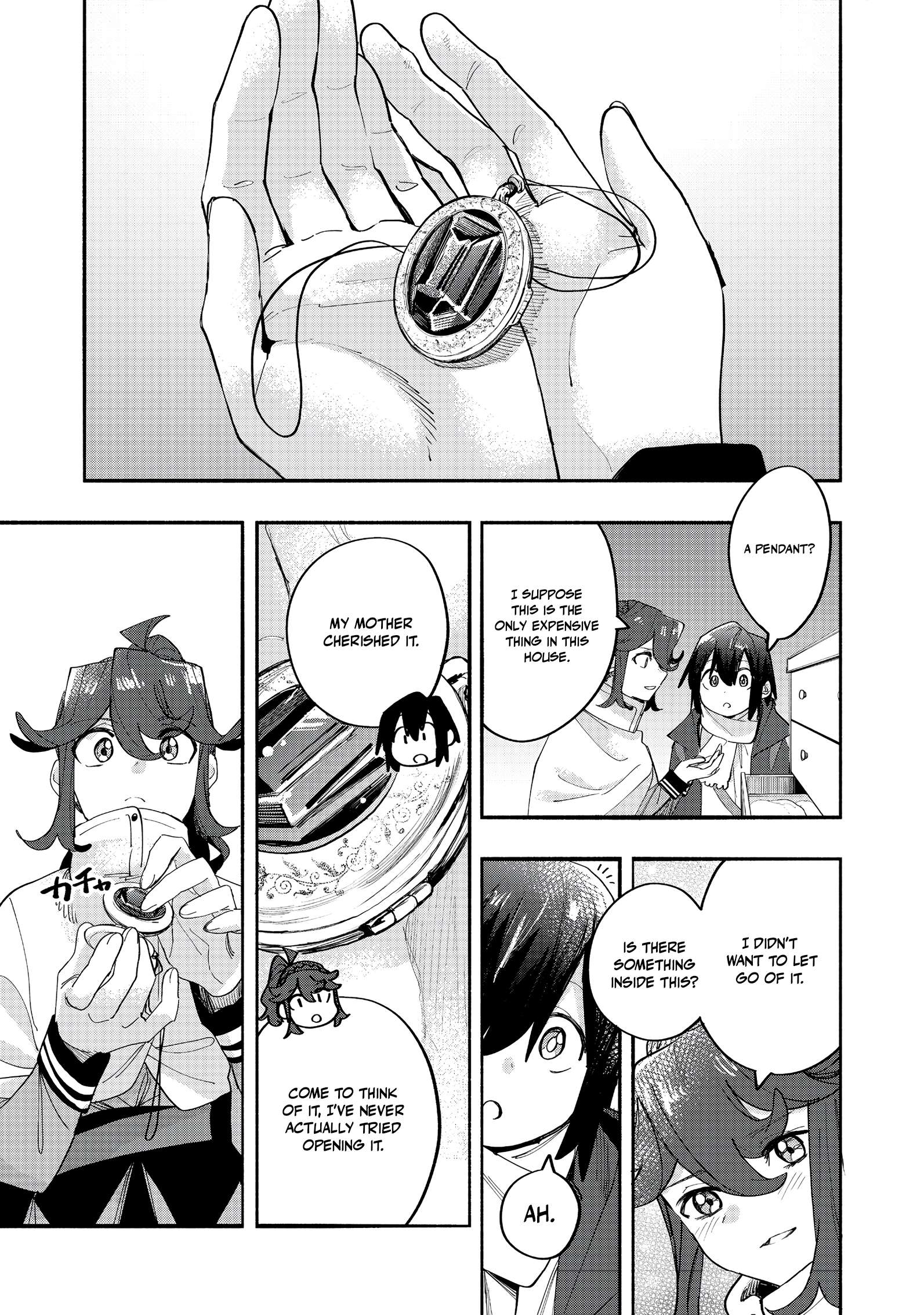 Kyou mo E ni Kaita Mochi ga Umai Chapter 44 page 11