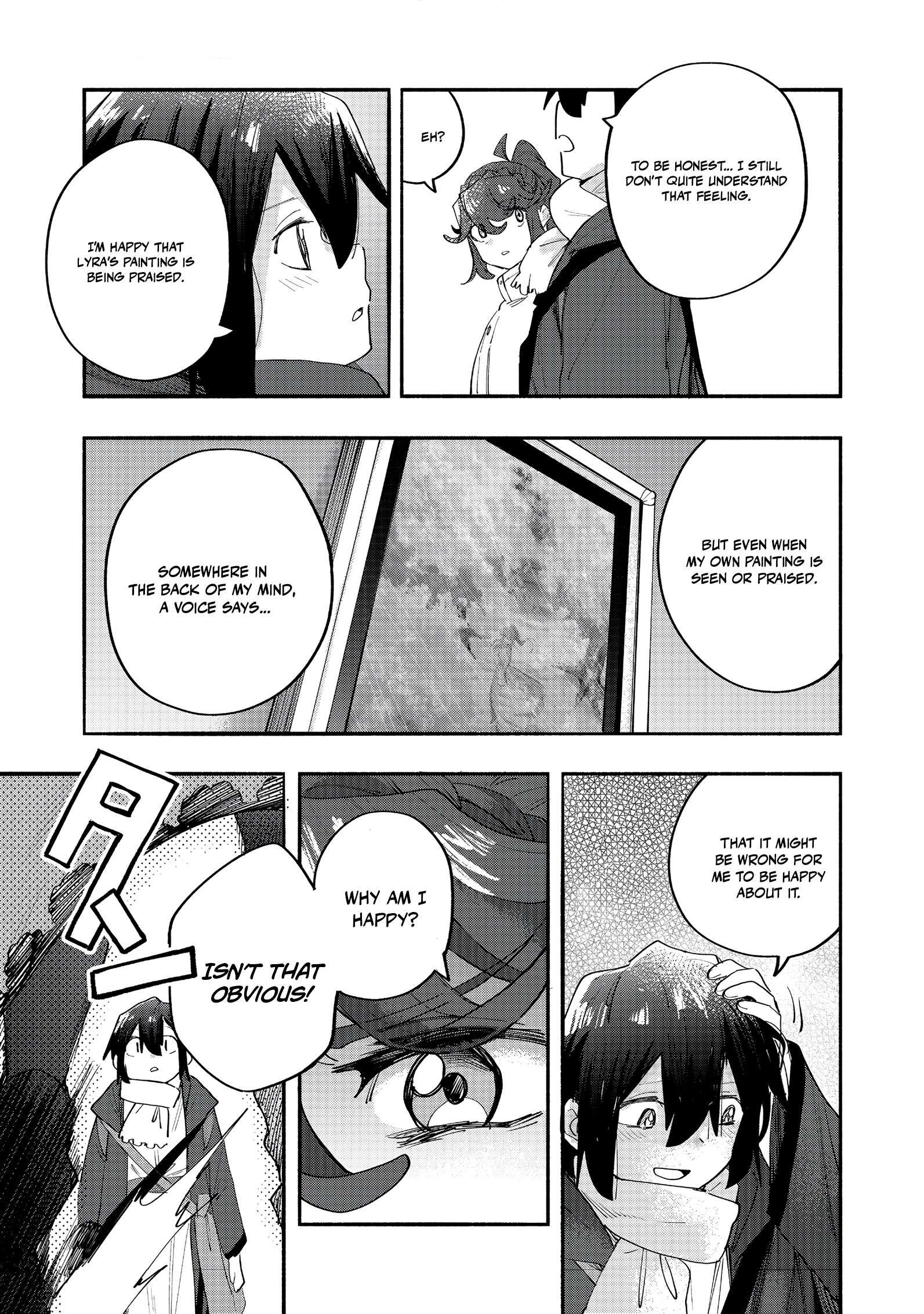 Kyou mo E ni Kaita Mochi ga Umai Chapter 44 page 27