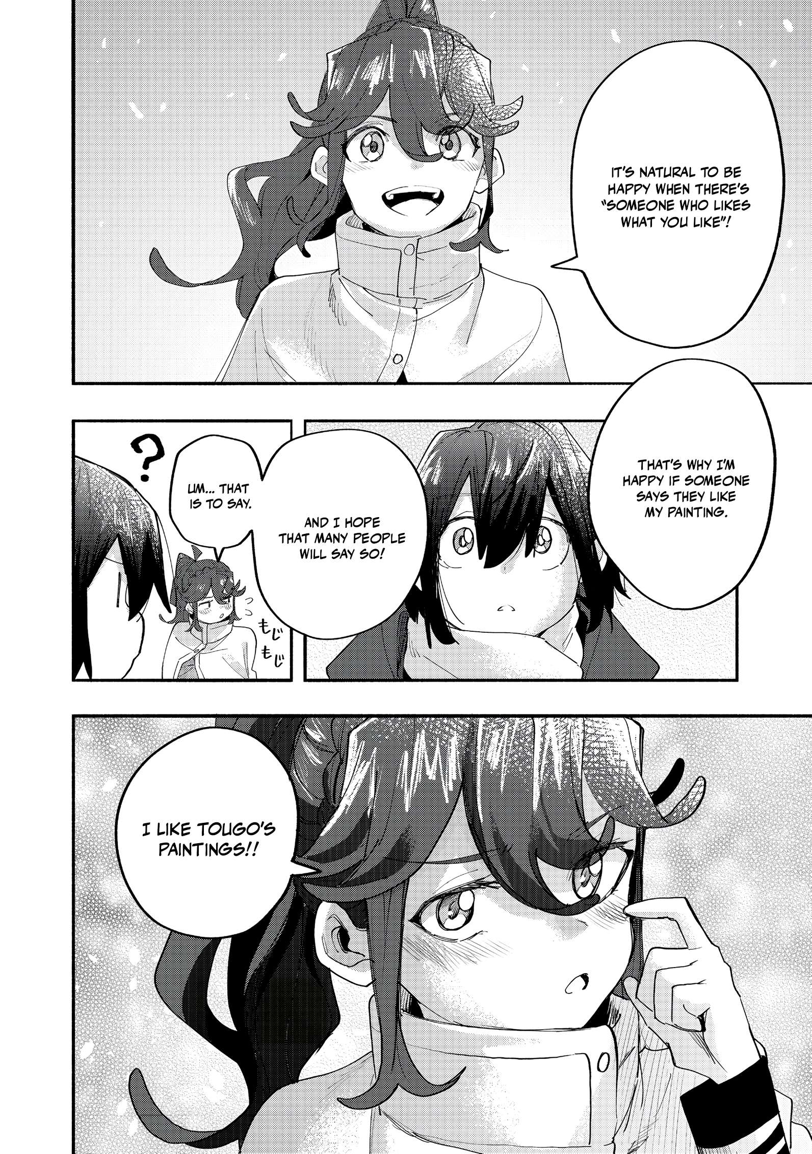 Kyou mo E ni Kaita Mochi ga Umai Chapter 44 page 28
