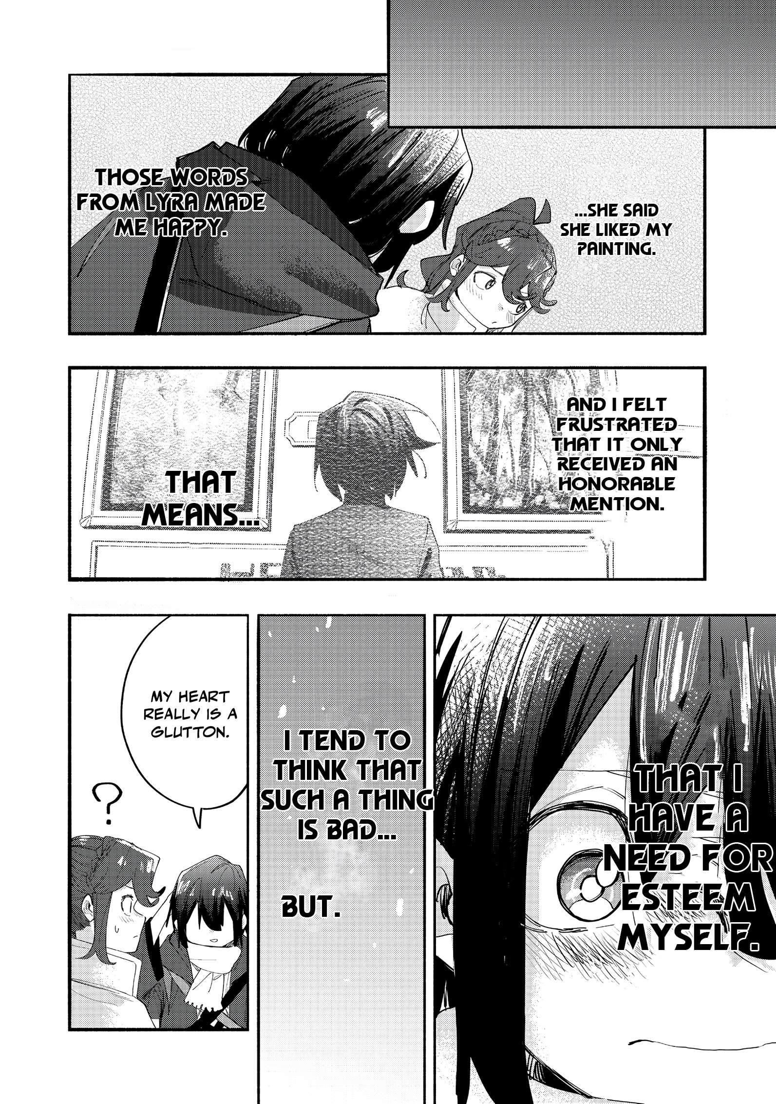 Kyou mo E ni Kaita Mochi ga Umai Chapter 44 page 32