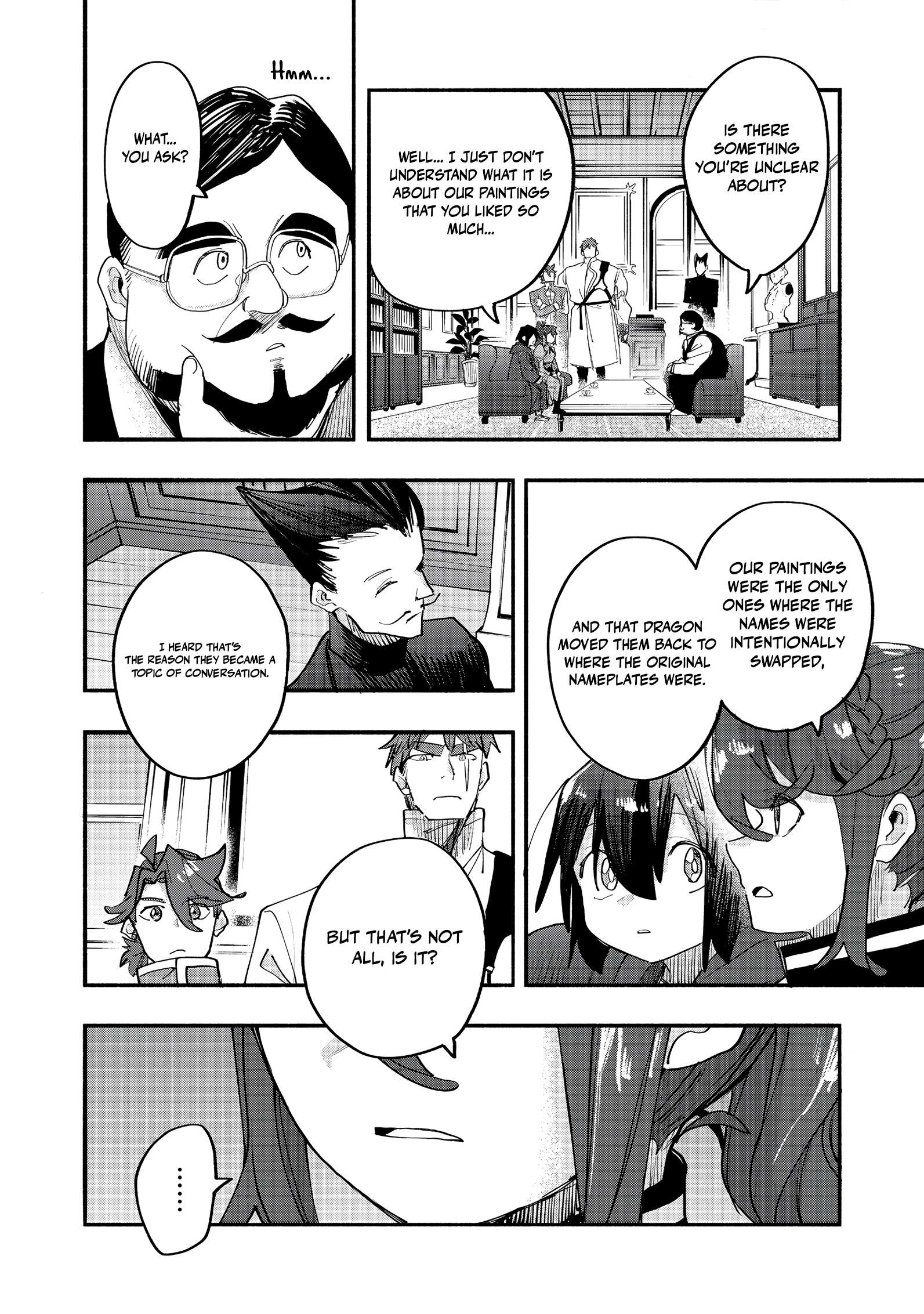 Kyou mo E ni Kaita Mochi ga Umai Chapter 45 page 4