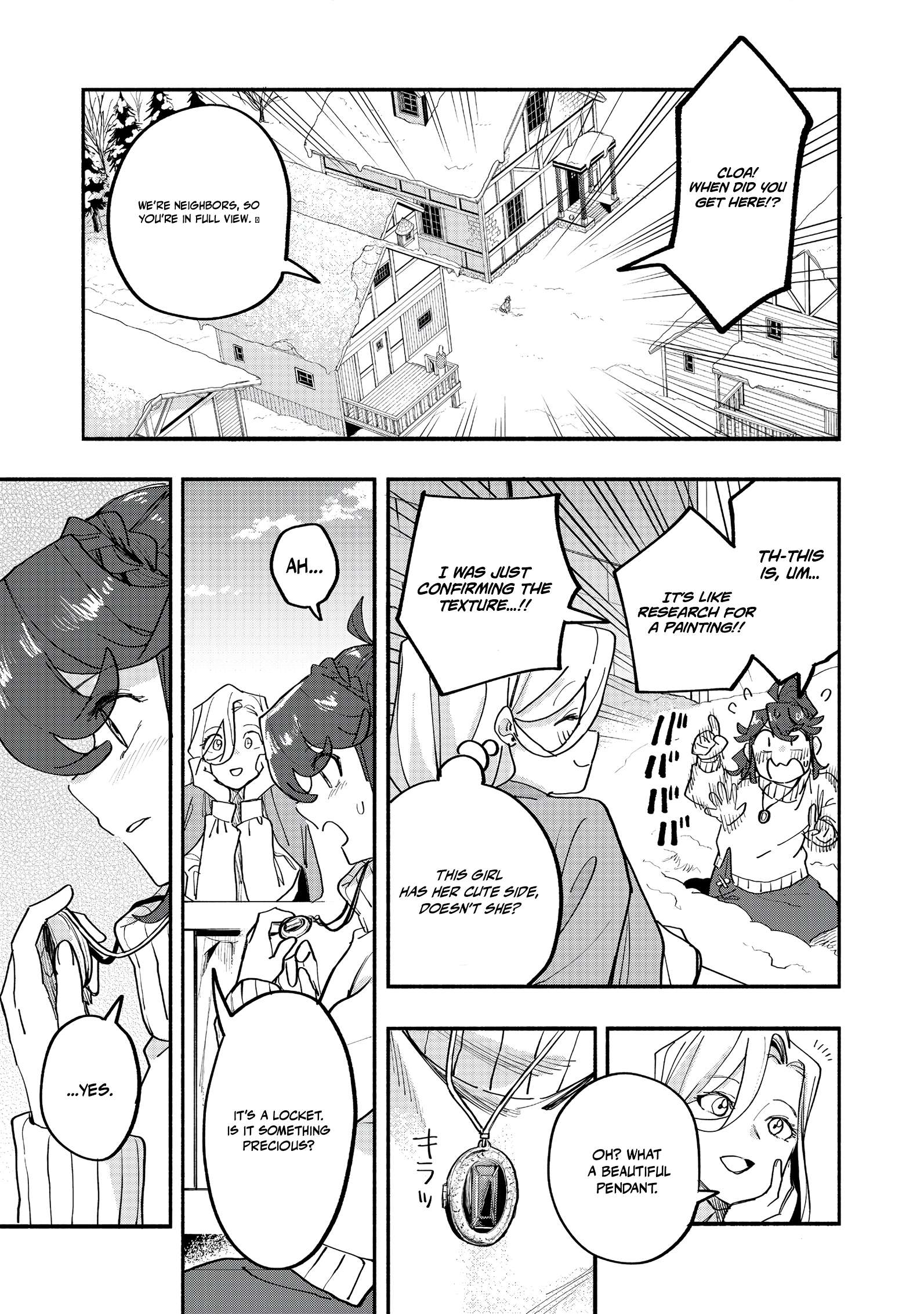 Kyou mo E ni Kaita Mochi ga Umai Chapter 45 page 31