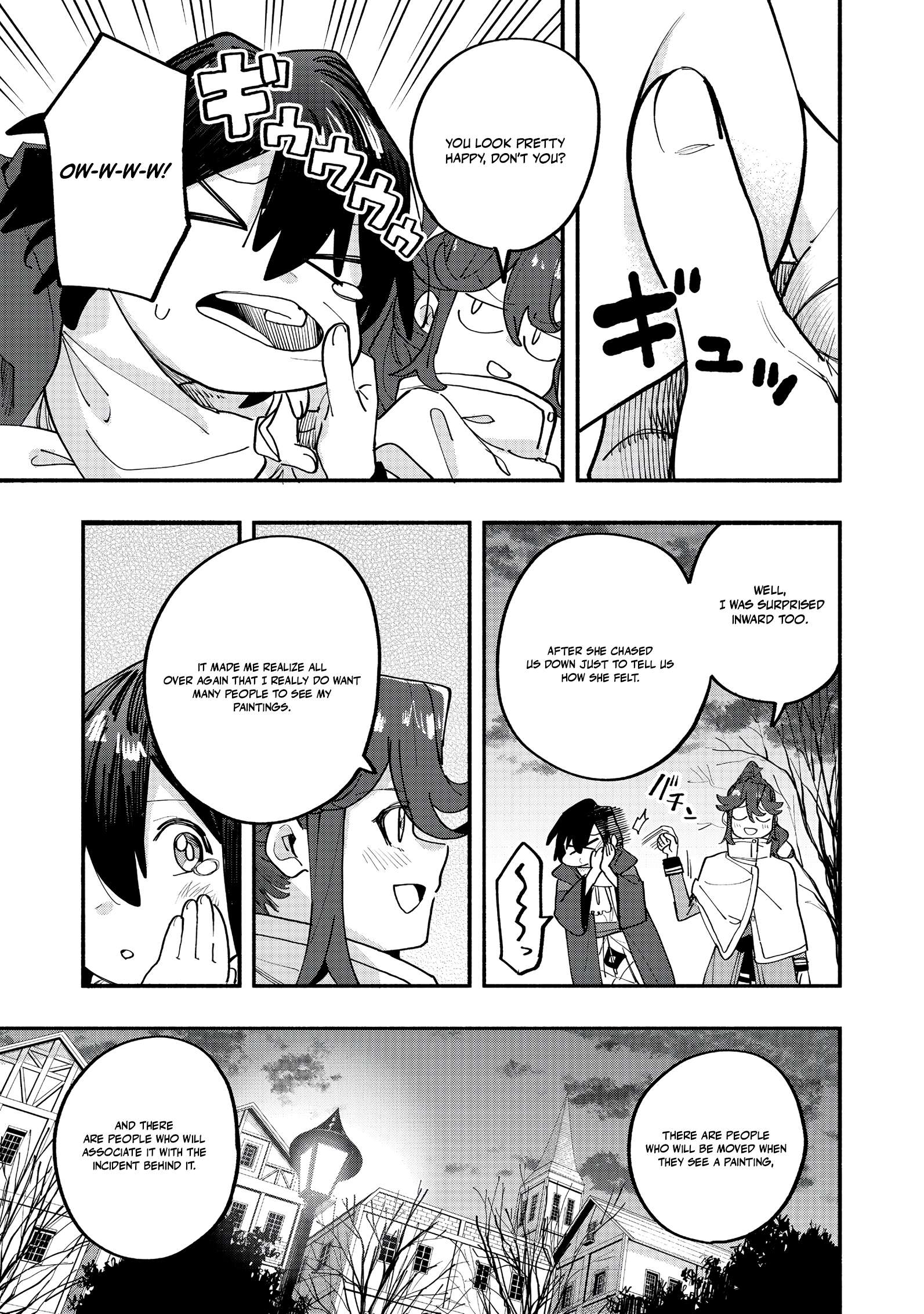 Kyou mo E ni Kaita Mochi ga Umai Chapter 45 page 21