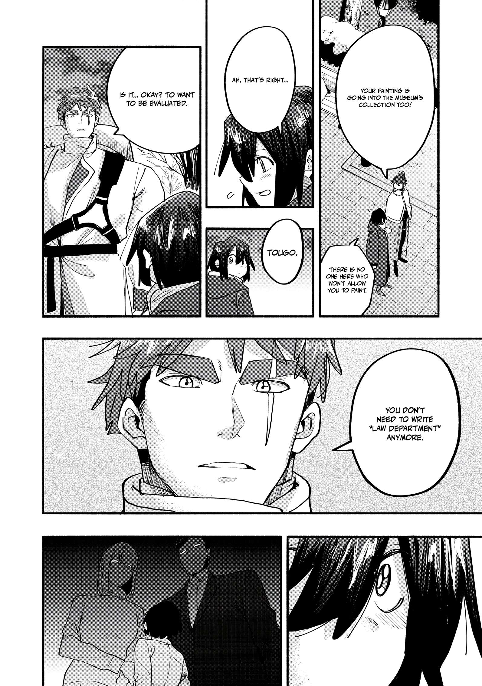 Kyou mo E ni Kaita Mochi ga Umai Chapter 45 page 24