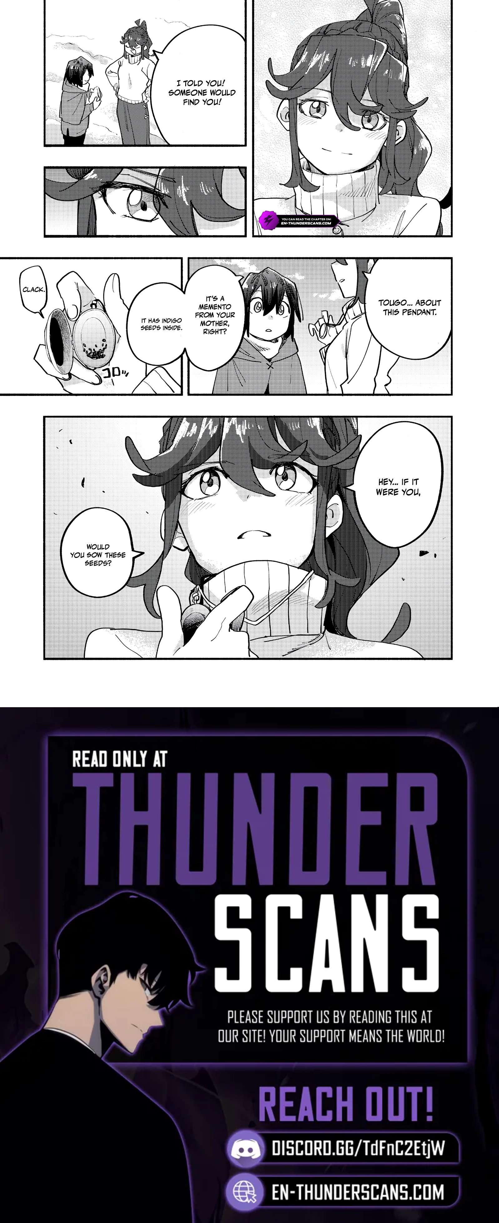 Kyou mo E ni Kaita Mochi ga Umai Chapter 45 page 35