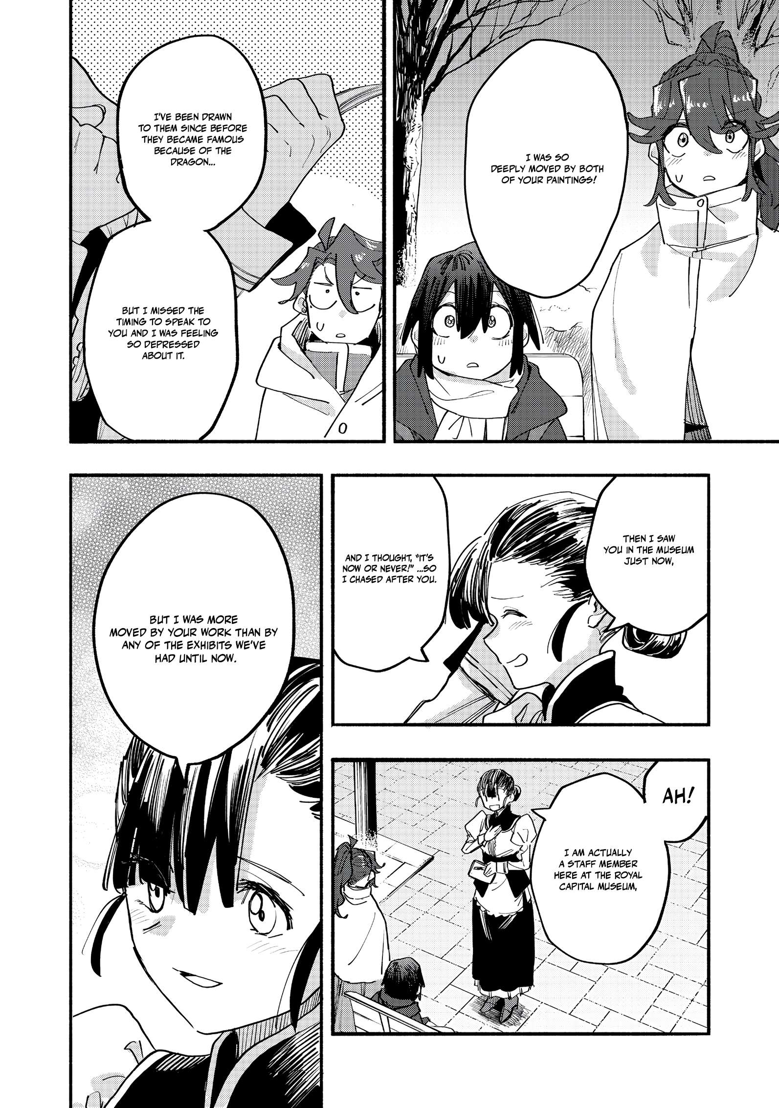 Kyou mo E ni Kaita Mochi ga Umai Chapter 45 page 16