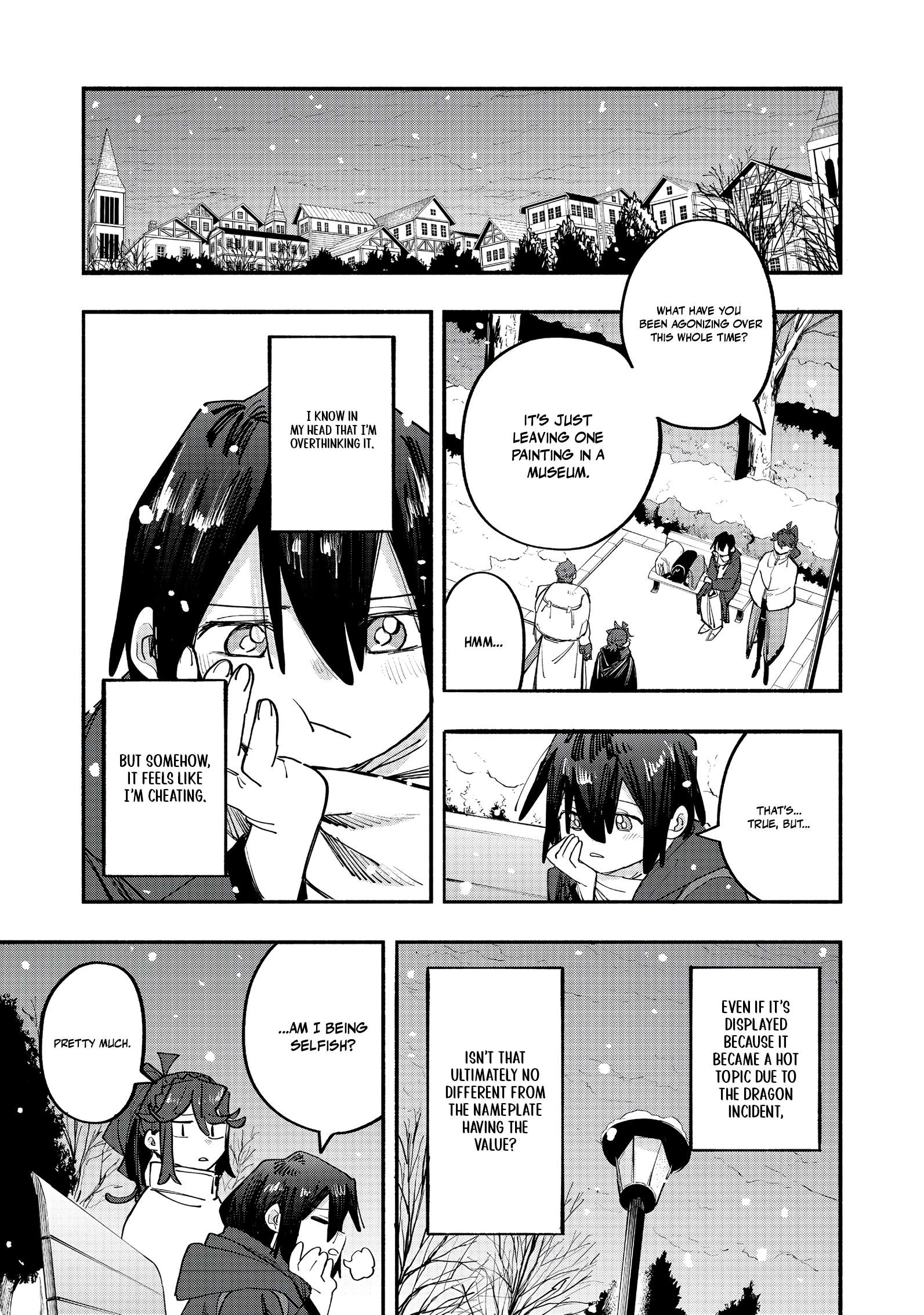 Kyou mo E ni Kaita Mochi ga Umai Chapter 45 page 13