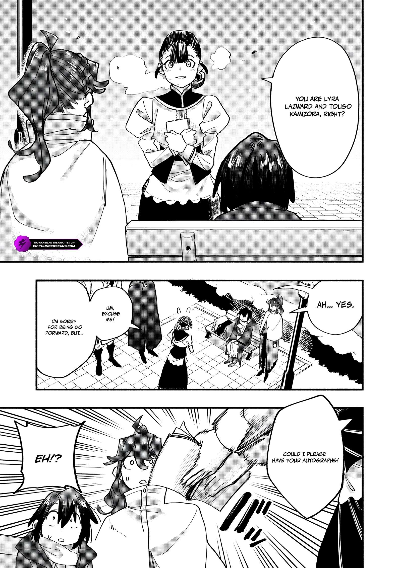 Kyou mo E ni Kaita Mochi ga Umai Chapter 45 page 15