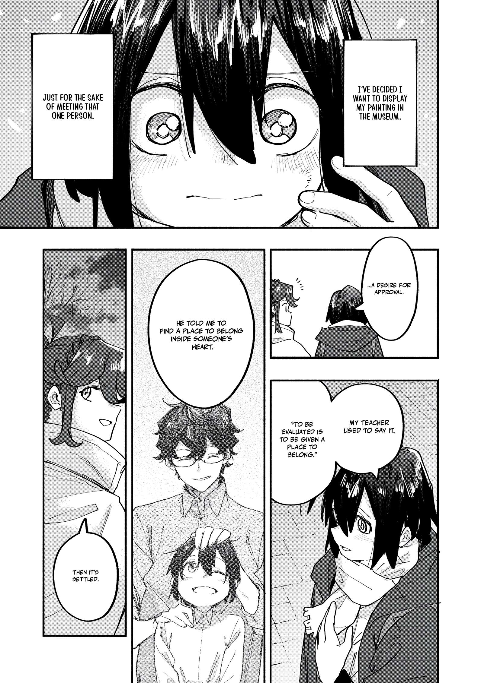 Kyou mo E ni Kaita Mochi ga Umai Chapter 45 page 23