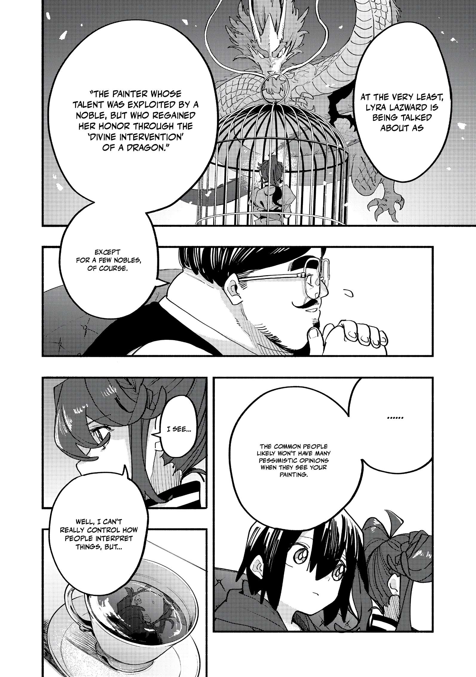 Kyou mo E ni Kaita Mochi ga Umai Chapter 45 page 6