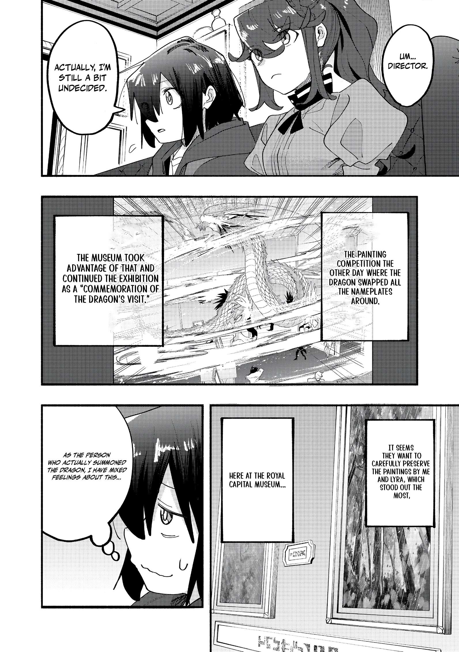 Kyou mo E ni Kaita Mochi ga Umai Chapter 45 page 2