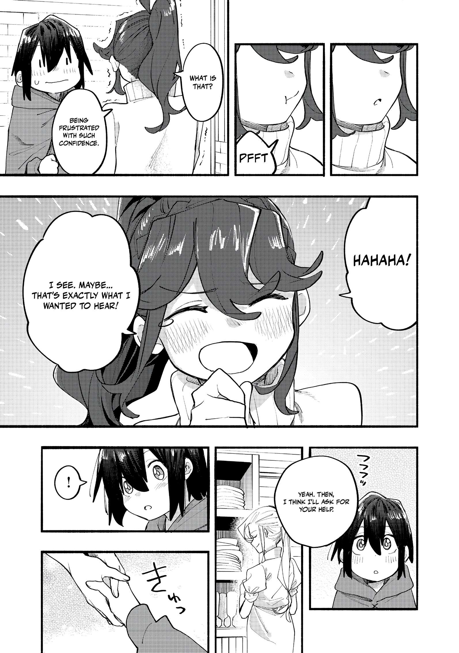 Kyou mo E ni Kaita Mochi ga Umai Chapter 46 page 9