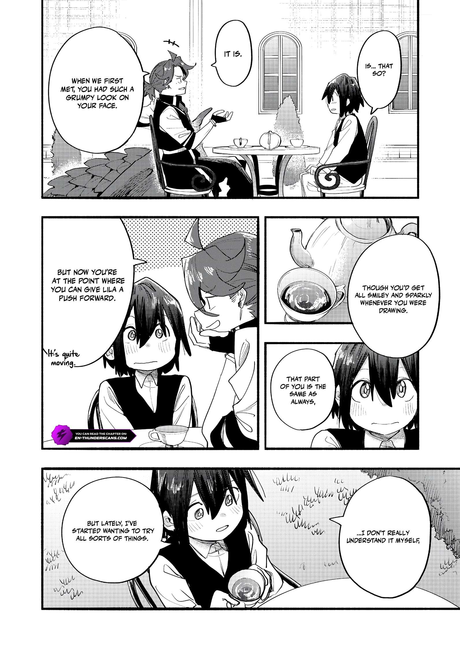 Kyou mo E ni Kaita Mochi ga Umai Chapter 46 page 20