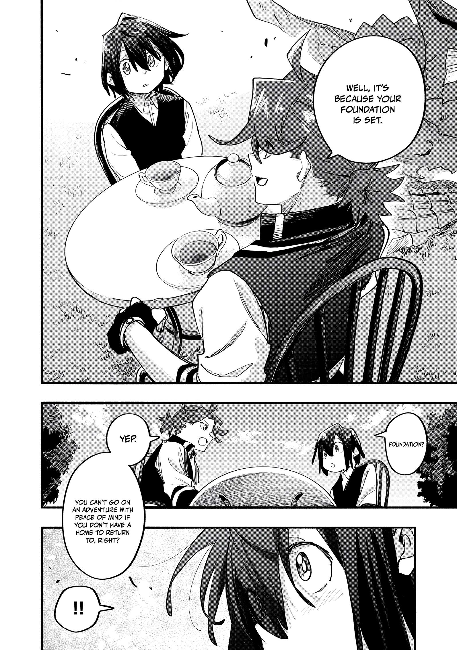 Kyou mo E ni Kaita Mochi ga Umai Chapter 46 page 22
