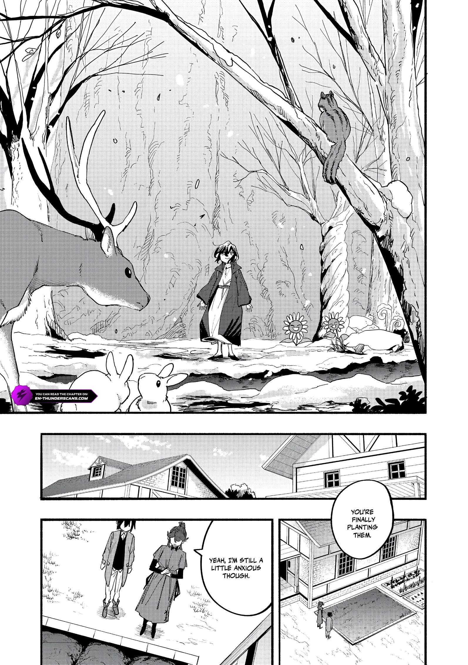 Kyou mo E ni Kaita Mochi ga Umai Chapter 46 page 15