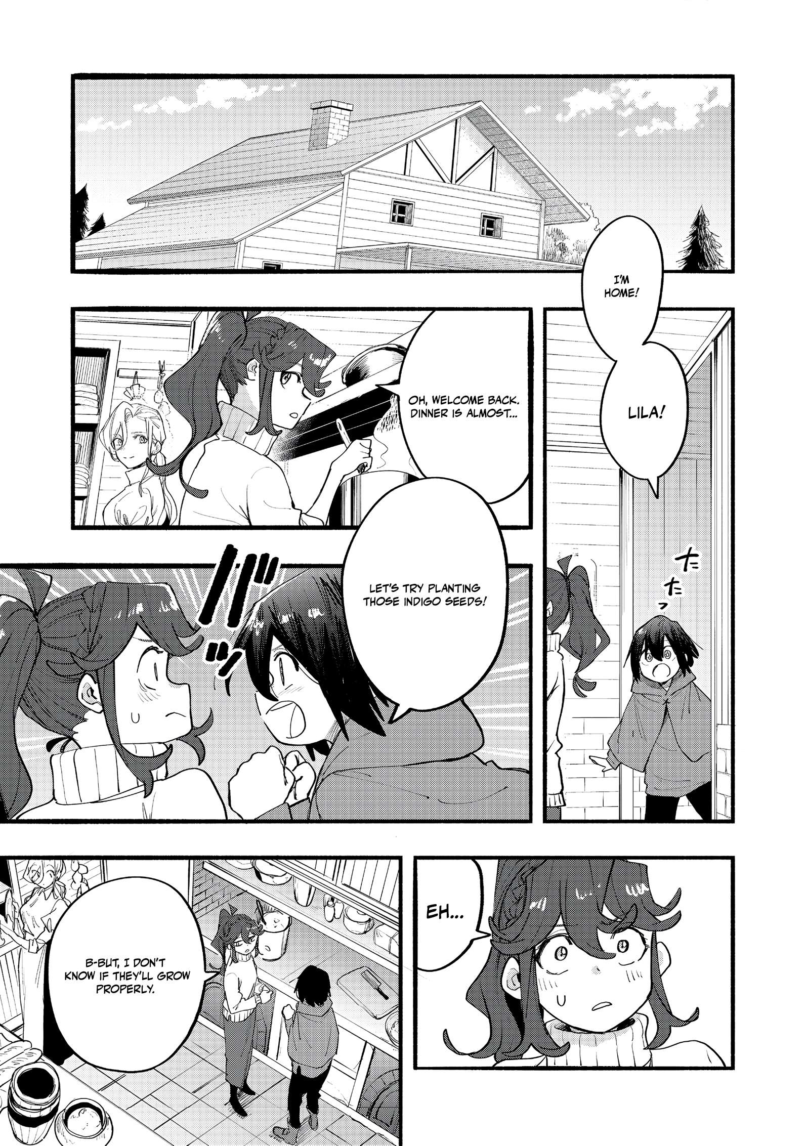 Kyou mo E ni Kaita Mochi ga Umai Chapter 46 page 7
