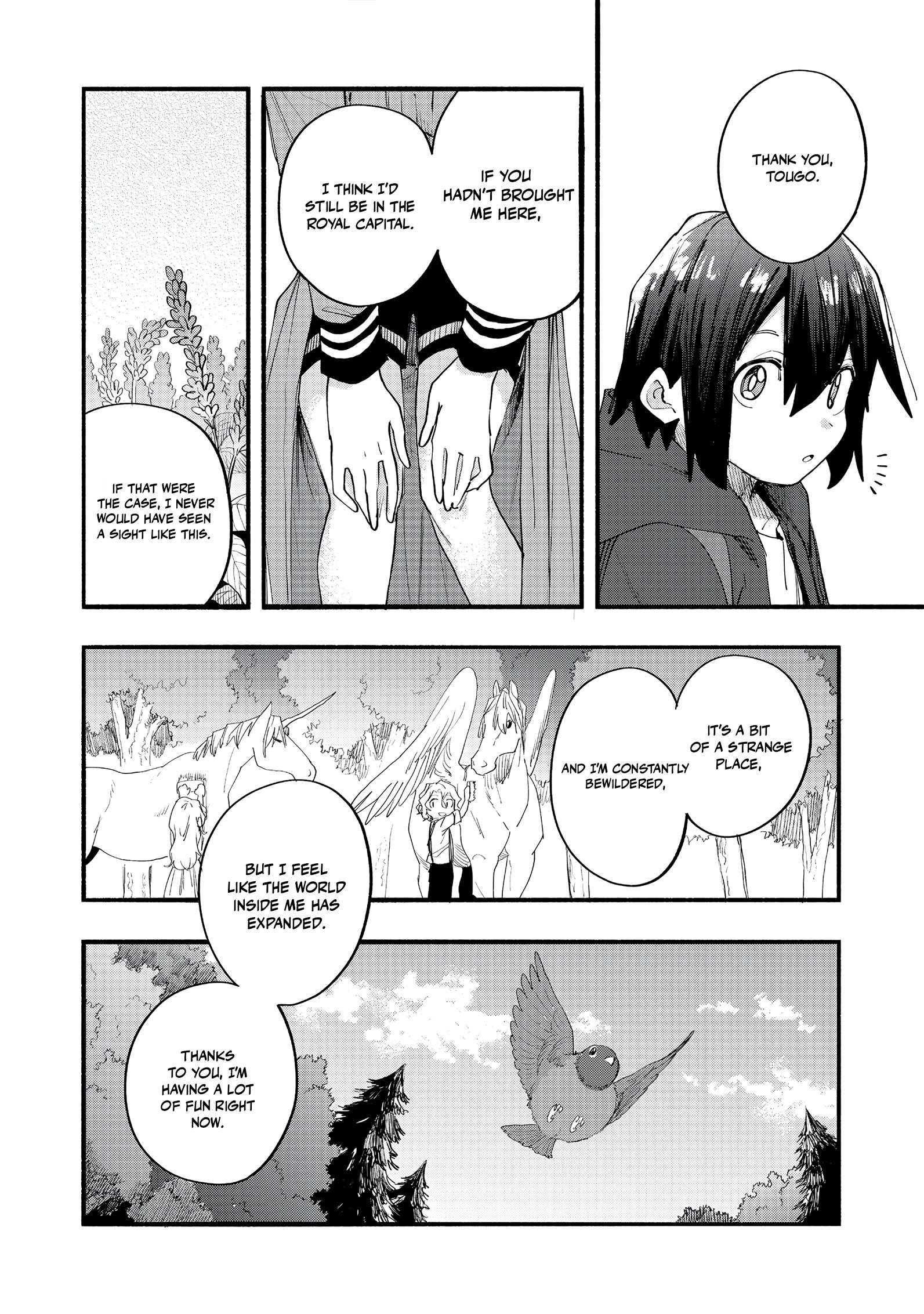Kyou mo E ni Kaita Mochi ga Umai Chapter 46 page 34