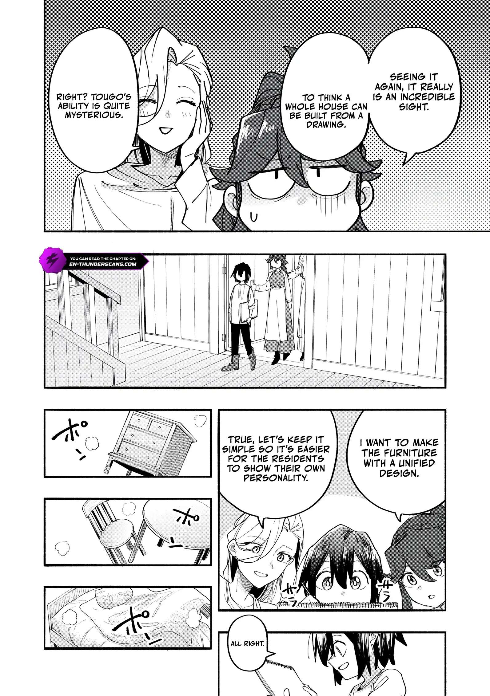 Kyou mo E ni Kaita Mochi ga Umai Chapter 47 page 18