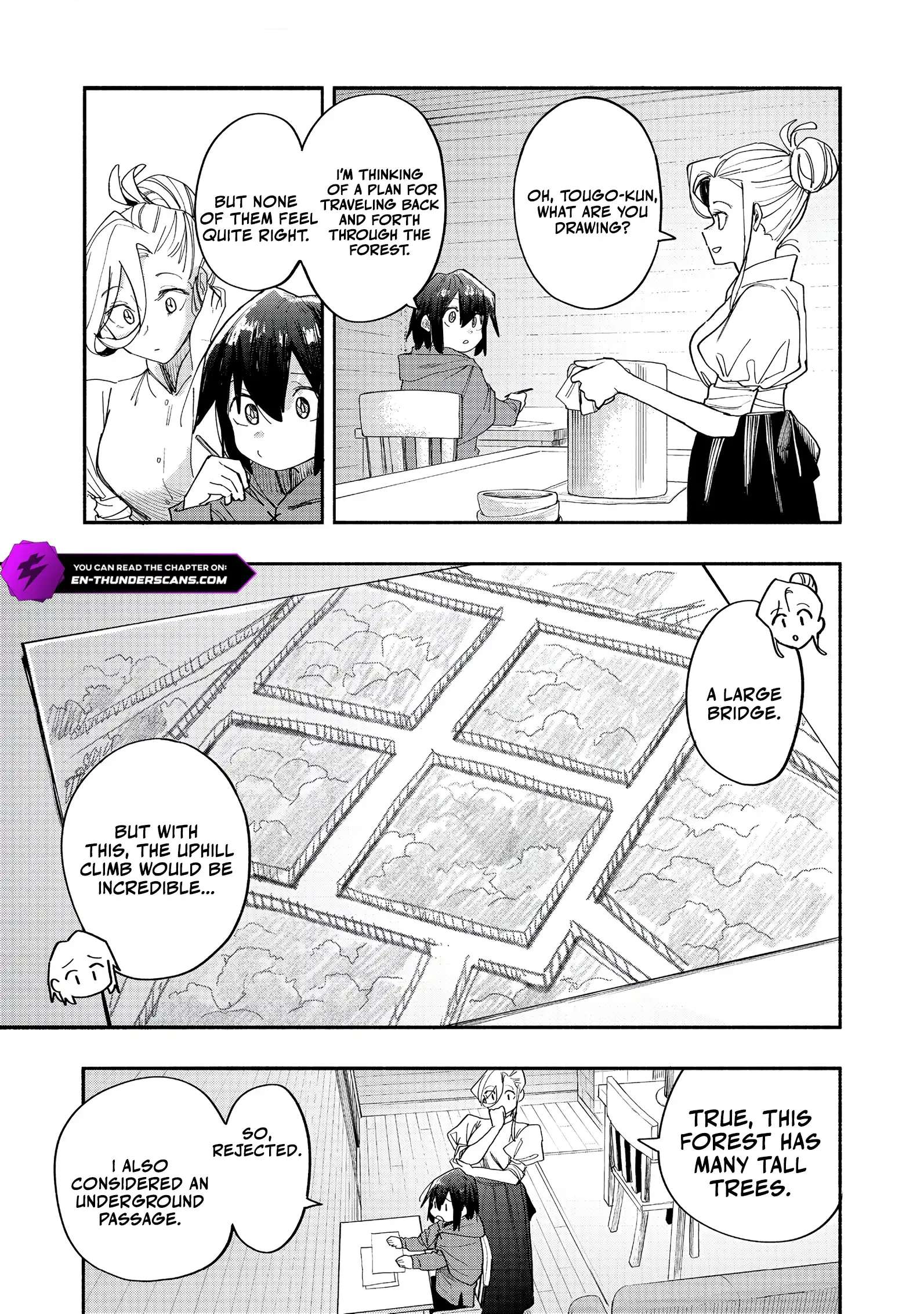 Kyou mo E ni Kaita Mochi ga Umai Chapter 48 page 33