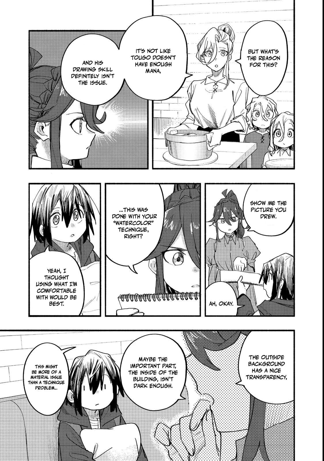 Kyou mo E ni Kaita Mochi ga Umai Chapter 49 page 37