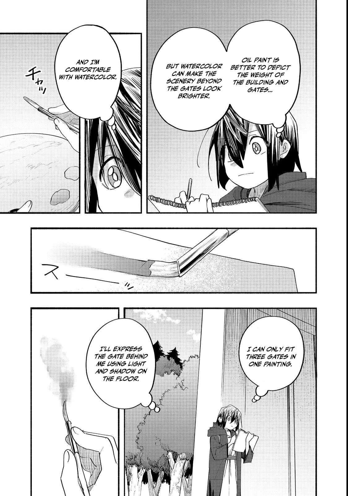 Kyou mo E ni Kaita Mochi ga Umai Chapter 49 page 31