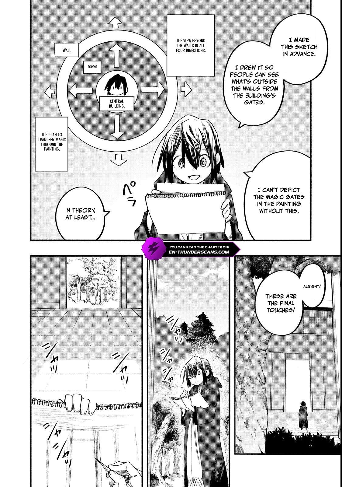 Kyou mo E ni Kaita Mochi ga Umai Chapter 49 page 30