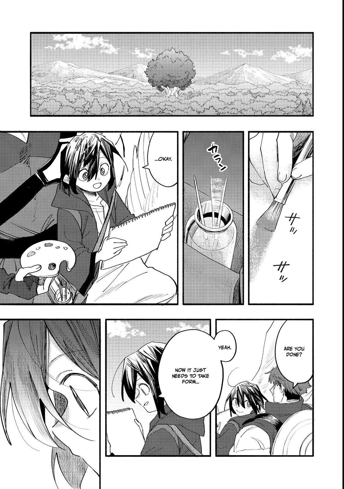 Kyou mo E ni Kaita Mochi ga Umai Chapter 49 page 11