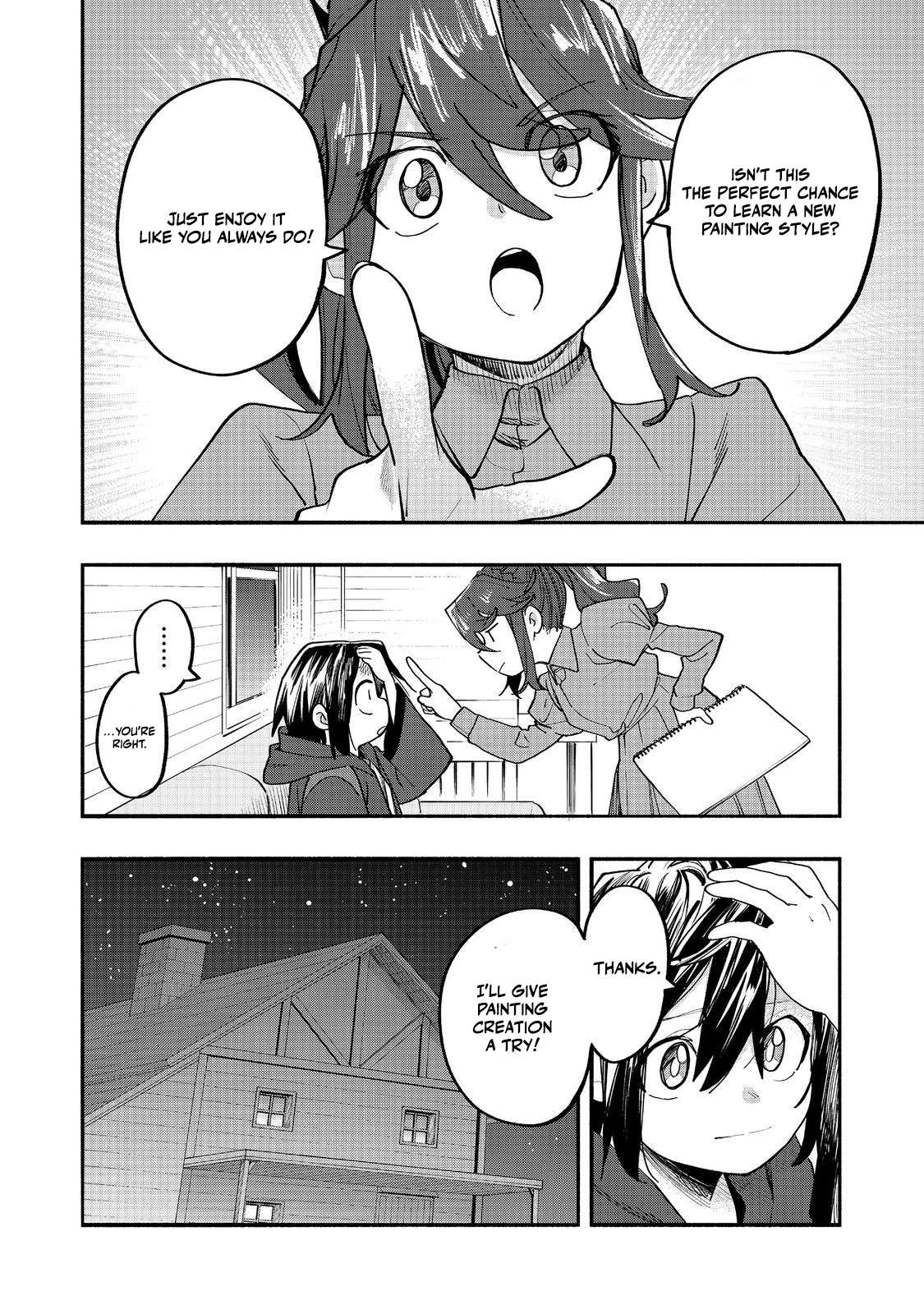 Kyou mo E ni Kaita Mochi ga Umai Chapter 50 page 2