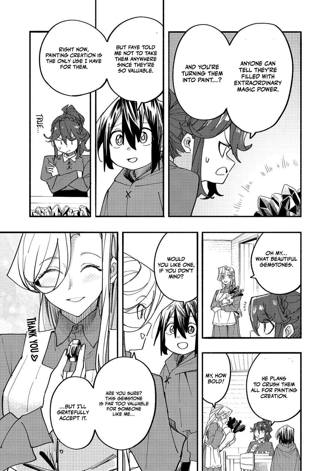 Kyou mo E ni Kaita Mochi ga Umai Chapter 50 page 5