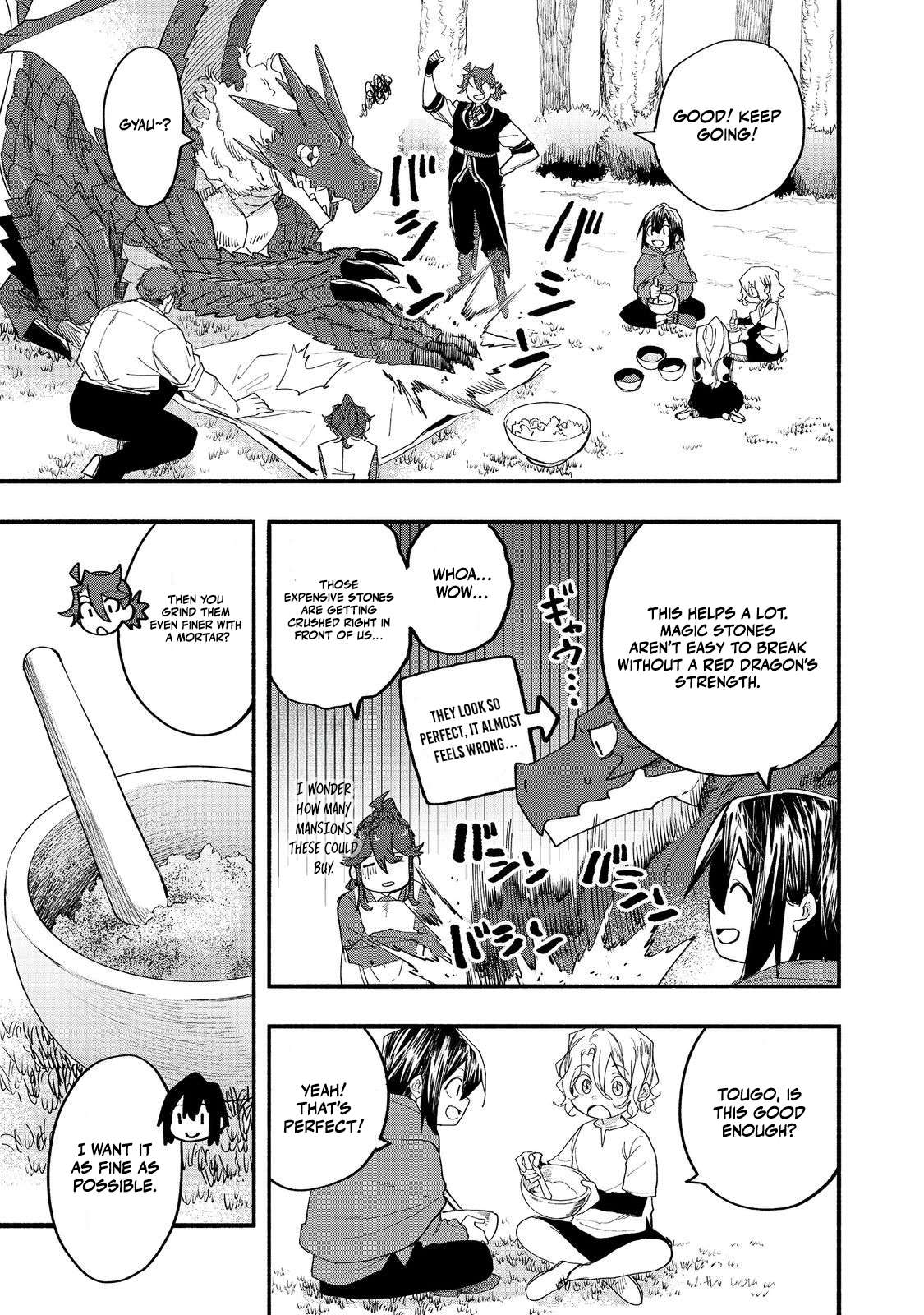 Kyou mo E ni Kaita Mochi ga Umai Chapter 50 page 7