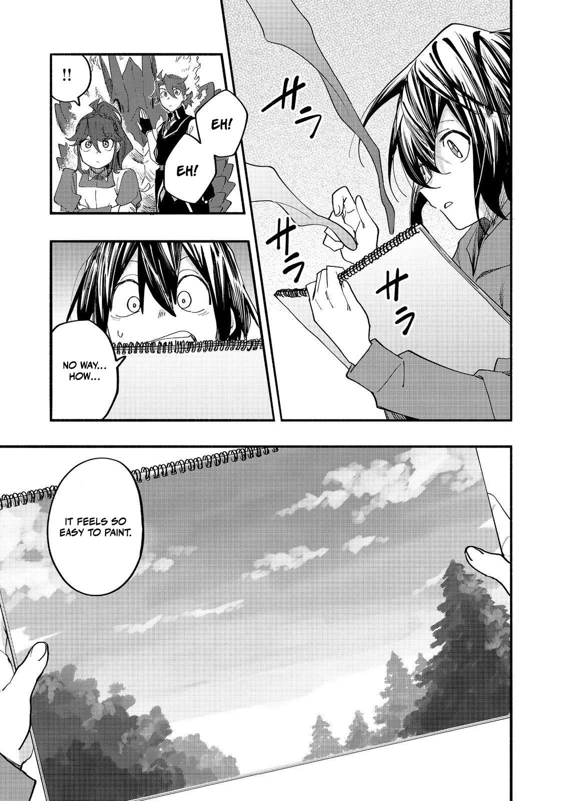 Kyou mo E ni Kaita Mochi ga Umai Chapter 50 page 9