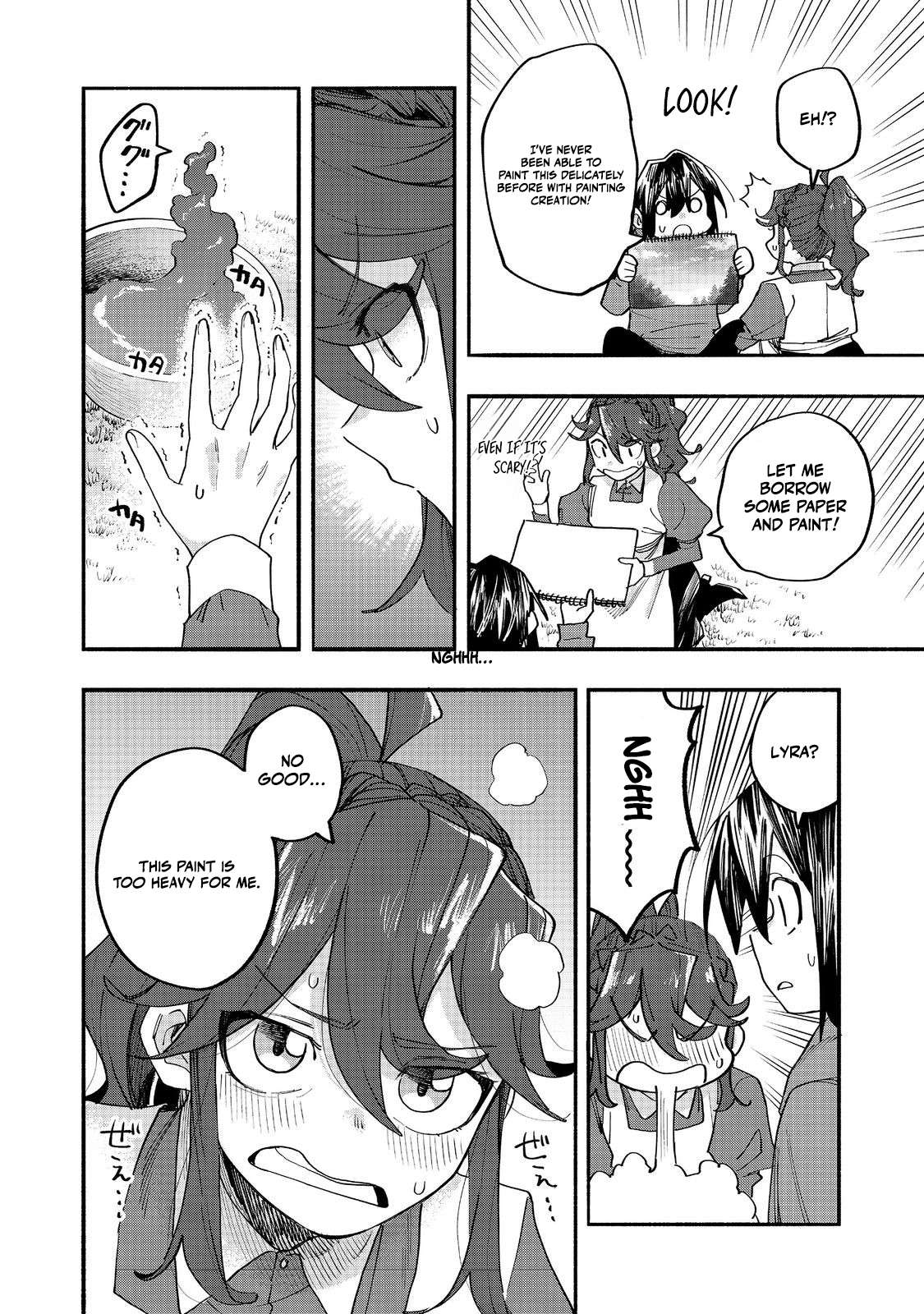 Kyou mo E ni Kaita Mochi ga Umai Chapter 50 page 10