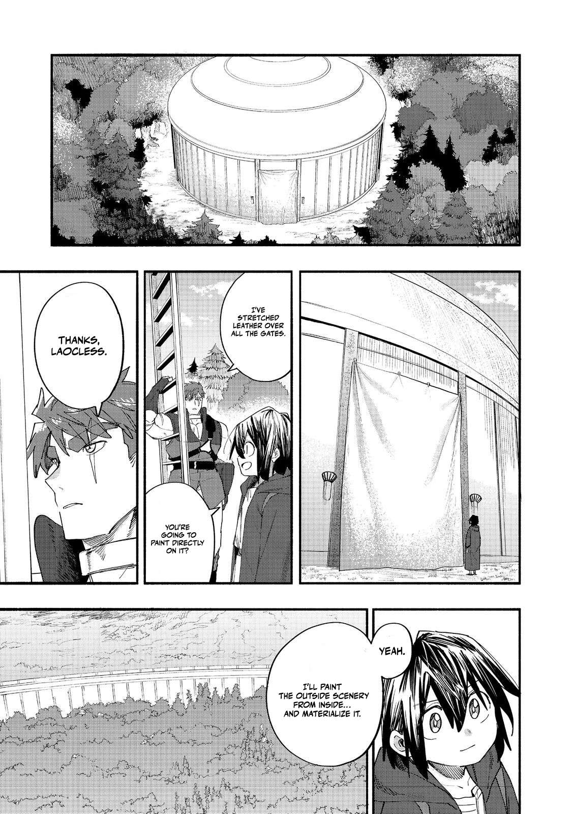 Kyou mo E ni Kaita Mochi ga Umai Chapter 50 page 13